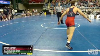 121 lbs Placement Matches - Alexander Tangen, E2-Fargo Davies vs Alijah Piatz, W4-Bismarck Century