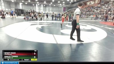 51-54 lbs Round 1 - Dahlia Torres, Mat Demon WC vs Wyatt Mace, Washington