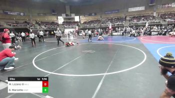 81 lbs Semifinal - Michael Lozano III, Valley Bad Boys vs Grayson Marcotte, Casper WC