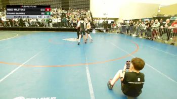 96-I lbs Round Of 32 - Reed Milstead, Middle Township vs Frank Barone, Prime Wrestling Club