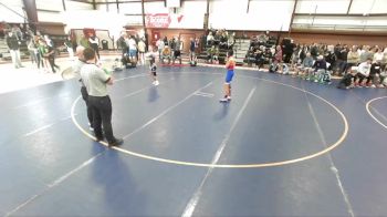 100 lbs Cons. Round 2 - Briggs Judd, Altamont vs Witt Ford, Elite Wrestling