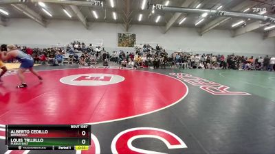 285 lbs Cons. Round 6 - Alberto Cedillo, Broomfield vs Louis Trujillo, Pueblo East