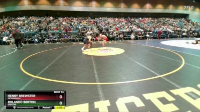 126 lbs Prelim - Rolando Berton, Gregori vs Henry Brewster, McMinnville