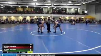 197 lbs Cons. Round 2 - Boden Brown, Albion vs Alexis Aguirre, Aurora