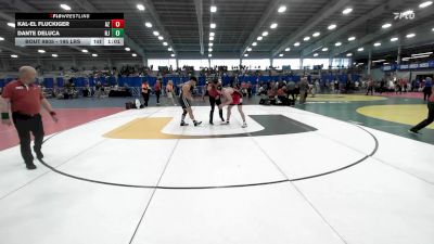 195 lbs 3rd Place - Kal-El Fluckiger, AZ vs Dante DeLuca, NJ