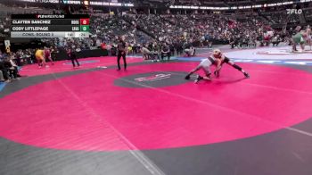 106-4A Cons. Round 2 - Cody Littlepage, Eagle Valley vs Clayten Sanchez, Roosevelt High School