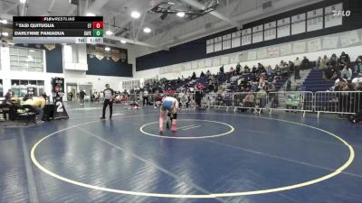 140 lbs Champ. Round 1 - Tasi Quitugua, El Toro vs Darlynne Paniadua, San Fernando