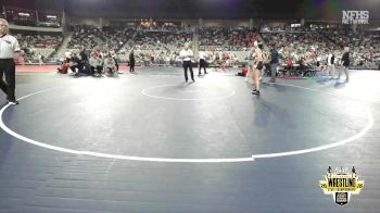 G6A-100 lbs Cons. Semi - Silver Belvin, SHAWNEE (Girls)` vs Taylor Dover, NORMAN (Girls)