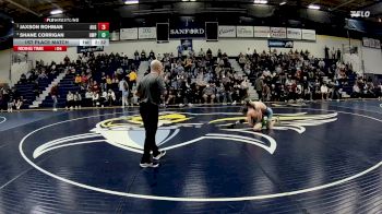 125 lbs 1st Place Match - Jaxson Rohman, Augustana (SD) vs Shane Corrigan, Wisconsin-Parkside