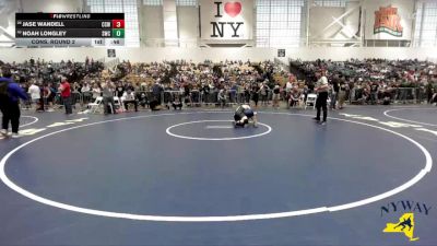 131 lbs Cons. Round 2 - Jase Wandell, Copper City Wrestling vs Noah Longley, Salamanca Wrestling Club