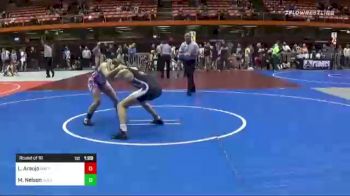 130 lbs Round Of 16 - Leandro Araujo, Matpac Wrestling ND vs Myrra Nelson, Holstein Wrestling