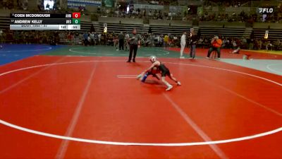 57 lbs Champ. Round 1 - Coen McDonough, ANML vs Andrew Kelly, Westfield