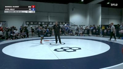 65 kg Champ. Rd Of 32 - Marisol Nugent, Nyac vs April Kelly, Burg Training Center