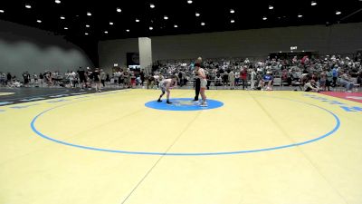 100 lbs Cons. Round 2 - Dawson Back, OK vs Walker LaHue, OK