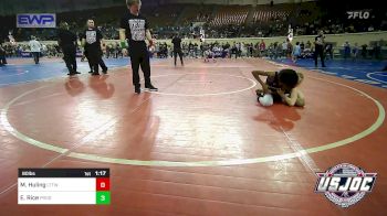 80 lbs 2nd Place - McKenzie Huling, L-Town Titans vs Emy Rice, Prodigy Elite Wrestling