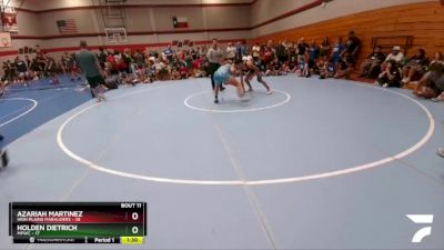 175 lbs Round 4 (6 Team) - Holden Dietrich, MPWC vs Azariah Martinez, High Plains Marauders