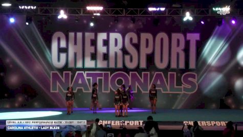 Carolina Athletix - Lady Blaze [2026 L4.2 - Rec Performance Elite - 11-18Y Day 1] 2026 CHEERSPORT National All Star Cheerleading Championship