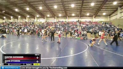 102 lbs Cons. Round 3 - Hunter Showaker, CA vs Gavin Etchison, MT