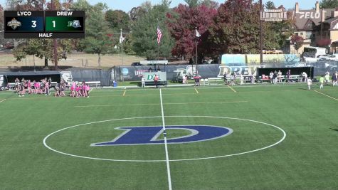 Replay: Lycoming vs Drew | Oct 26 @ 1 PM