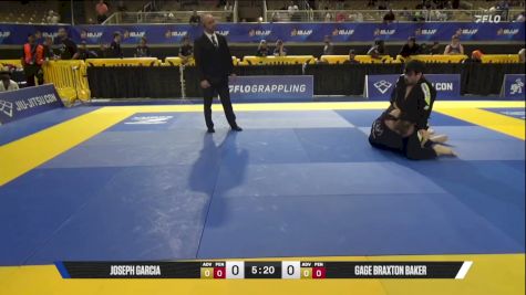 Gage Braxton Baker vs Joseph Garcia 2026 Pan Jiu Jitsu IBJJF Championship