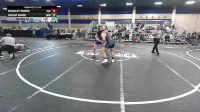 190 lbs Round Of 32 - Bradley Bones, Fighting Squirrels WC vs Oscar Wang, Animal House