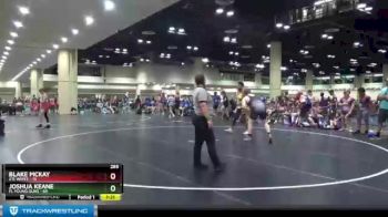 285 lbs Round 2 (10 Team) - Blake McKay, STL White vs Joshua Keane, FL Young Guns