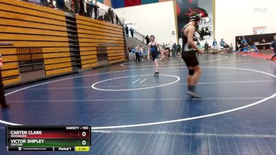 150 lbs Quarterfinal - Carter Clark, Woodburn vs Victor Shipley, Century