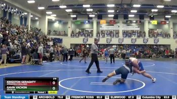 215 lbs Cons. Round 1 - Gavin Vachon, Woodlan vs Kingston Geraghty, Springfield (Holland)