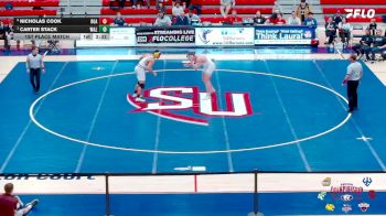 285 lbs 1st Place Match - Carter Stack, Washington & Lee vs Nicholas Cook, Roanoke College