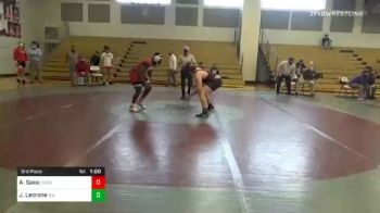 285 lbs 3rd Place - Abubakar Saka, Cumberland Valley vs Jeremiah Lecrone, Big Spring