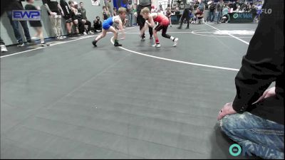 52 lbs 3rd Place - Broox Wilkerson, Carl Albert vs Bentley Story, Noble Takedown Club