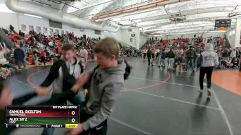 160 lbs 1st Place Match - Alex Sitz, Cody vs Samuel Skelton, Thermopolis