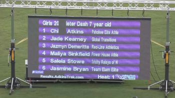 Youth Girls' 200m, Finals 1