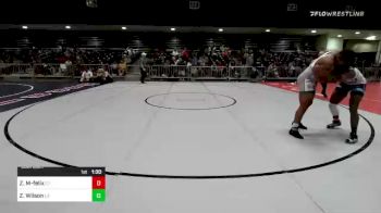 170 lbs Round Of 128 - Zahir Mclean-felix, CT vs Zalen Wilson, LA