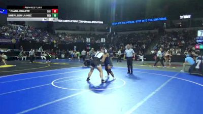 190 lbs Consi Of 16 #2 - Diana Duarte, San Marcos (SD) vs Sherleen Lainez, Pioneer Valley (CS)