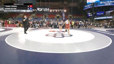 130 lbs Cons. Rd Of 32 - Kiana Trudell, ID vs Sammie Slyter, ID