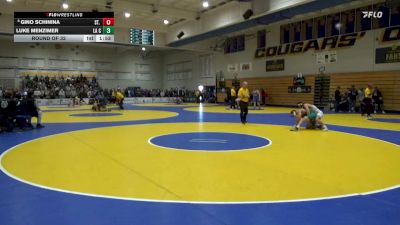 141 lbs Round Of 32 - Gino Schinina, St. Peter`s Prep (NJ) vs Luke Menzimer, La Costa Canyon