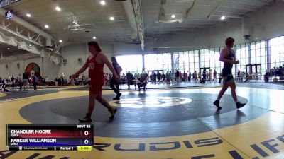 285 lbs Round 3 - Chandler Moore, Ohio vs Parker Williamson, Ohio