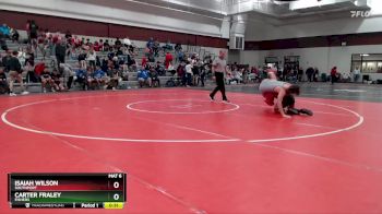 157 lbs Cons. Round 4 - Carter Fraley, Fishers vs Isaiah Wilson, Southport