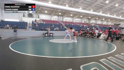 165 lbs Zaiden Rosenthal, Utah Black vs Trent Oakley, Wyoming Gold