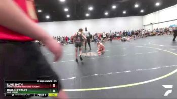 75 lbs Round 1 - Luke Smith, PALMETTO STATE WRESTLING ACADEMY vs Daylin Fraley, Ohio Heroes