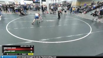 93 lbs Semifinal - Brecken Grav, SD vs William Zapf, IL