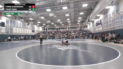 184 lbs Quarterfinal - Wyatt Reisz, Colorado School Of Mines vs Owen Gudmundson, Simon Fraser (b.c.)