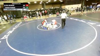 170 lbs Cons. Round 5 - Sarah Parker, Unattached vs Olivia Monroe, Unattached