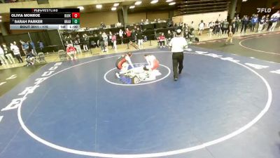 170 lbs Cons. Round 5 - Sarah Parker, Unattached vs Olivia Monroe, Unattached