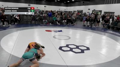 105 lbs Round 3 - Colton Riordan, Fort Hammers vs Gabriel Waite, PA Alliance