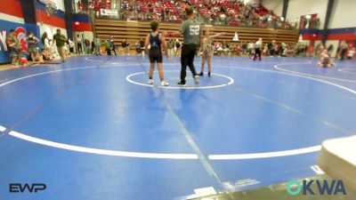 100 lbs Rr Rnd 2 - Royce Baugh, Team Tulsa Wrestling Club vs Cash Carnett, Victory Youth Wrestling