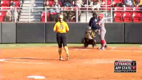 Replay: Saint Francis vs Appalachian State - 2022 Elon Softball Classic | Feb 12 @ 9 AM