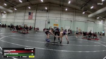 132 lbs Quarterfinal - Colin Martin, Off Da Grid vs Keoni Dickinson, N/A