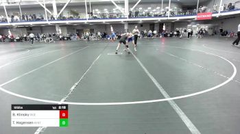 125 lbs Round Of 32 - Brady Klinsky, Rider - UnAttached vs Tyeler Hagensen, Kent State